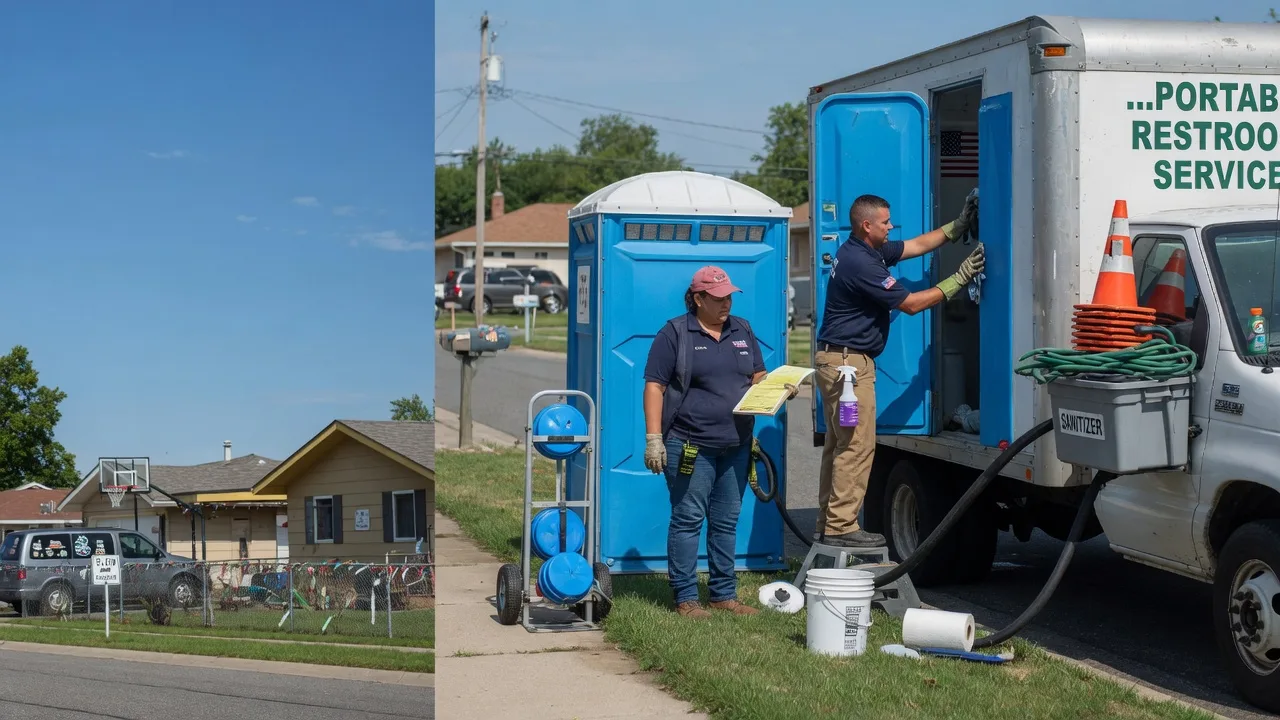 Portable Toilet Rental in North Fairfield, OH near me